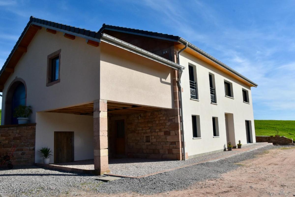 Charmant Gite, Au Calme, Avec Vue Imprenable Sur La Nature Environnante Deycimont Exterior foto